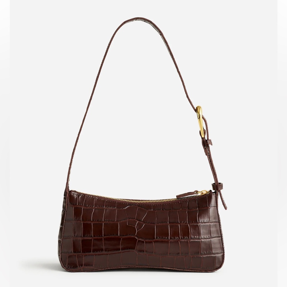 Madewell The Sculptural-Buckle Shoulder Bag